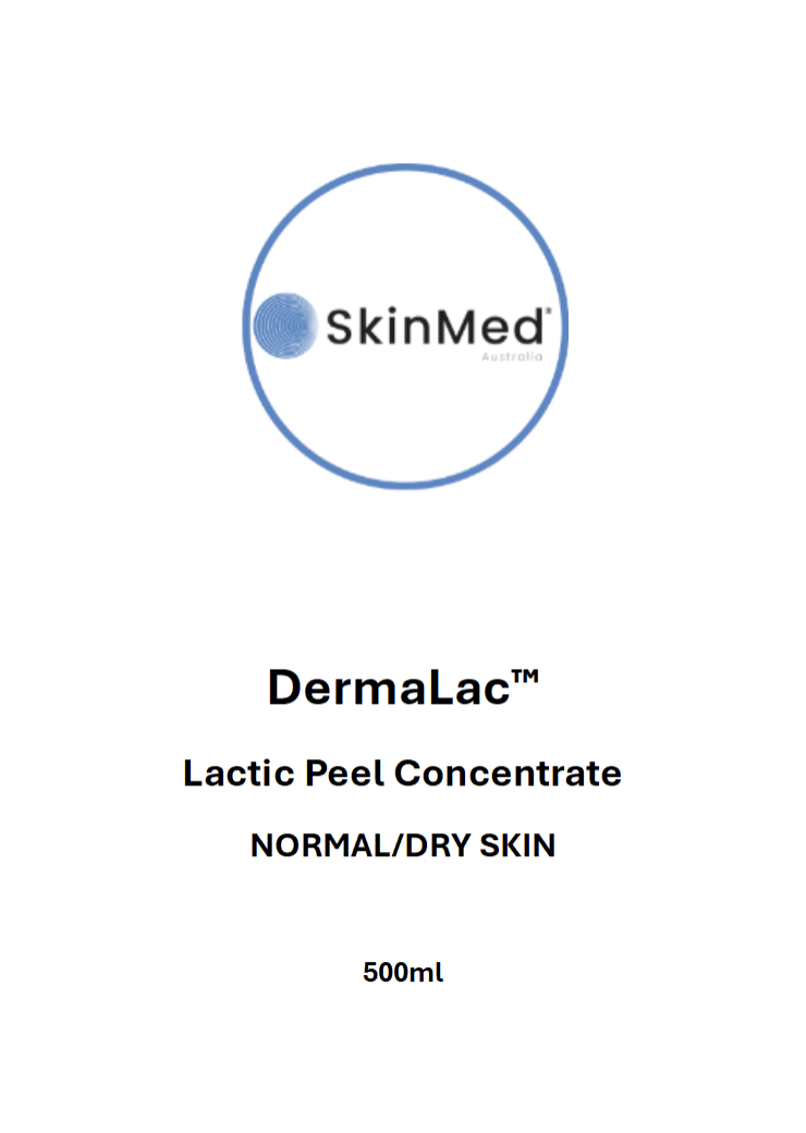 DermaLac™ Lactic Peel Concentrate 500 ml - SkinMed